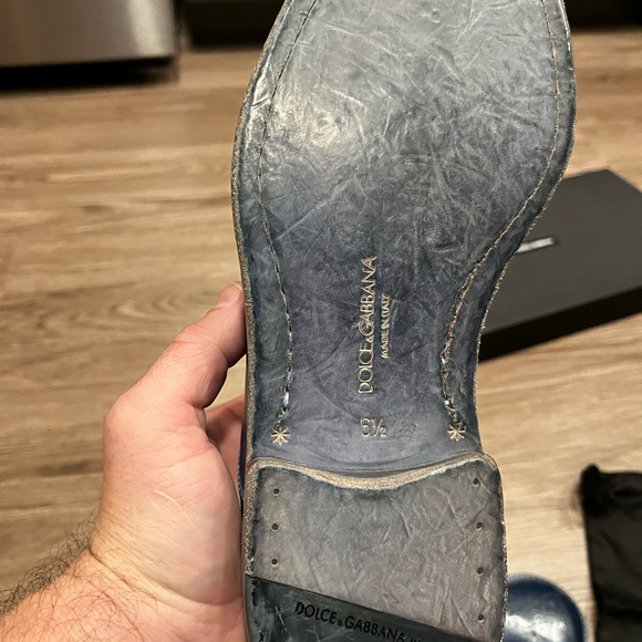 D&G man’s shoe leather made in Italy - Picture 6 of 7